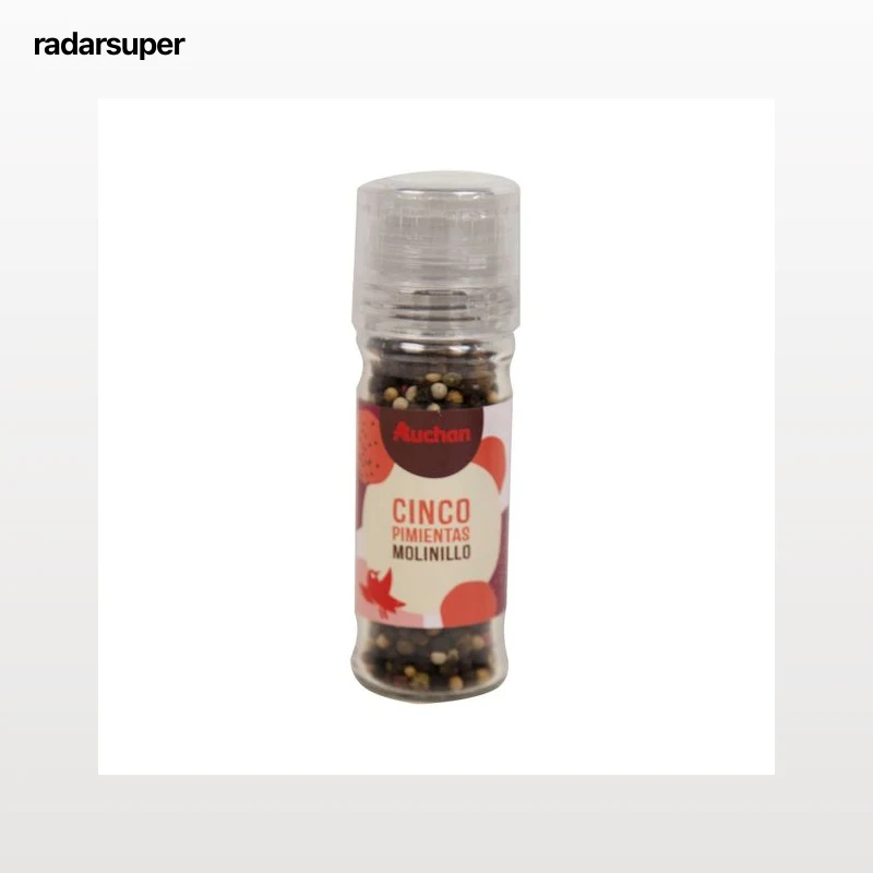 PRODUCTO ALCAMPO Mezcla de 5 pimientas molinillo  41 g.