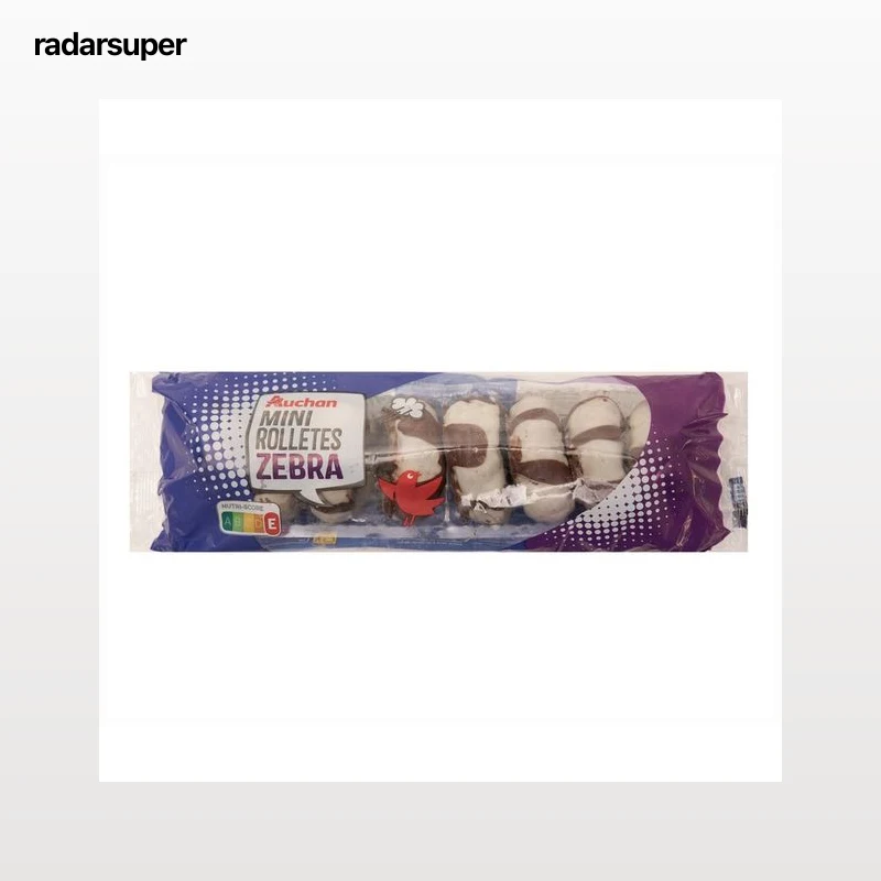 PRODUCTO ALCAMPO Mini rolletes zebra 160 gr.
