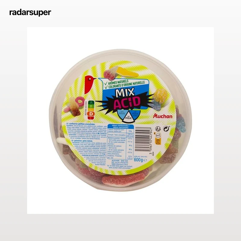 PRODUCTO ALCAMPO Mix de golosinas maxi 600 gr.