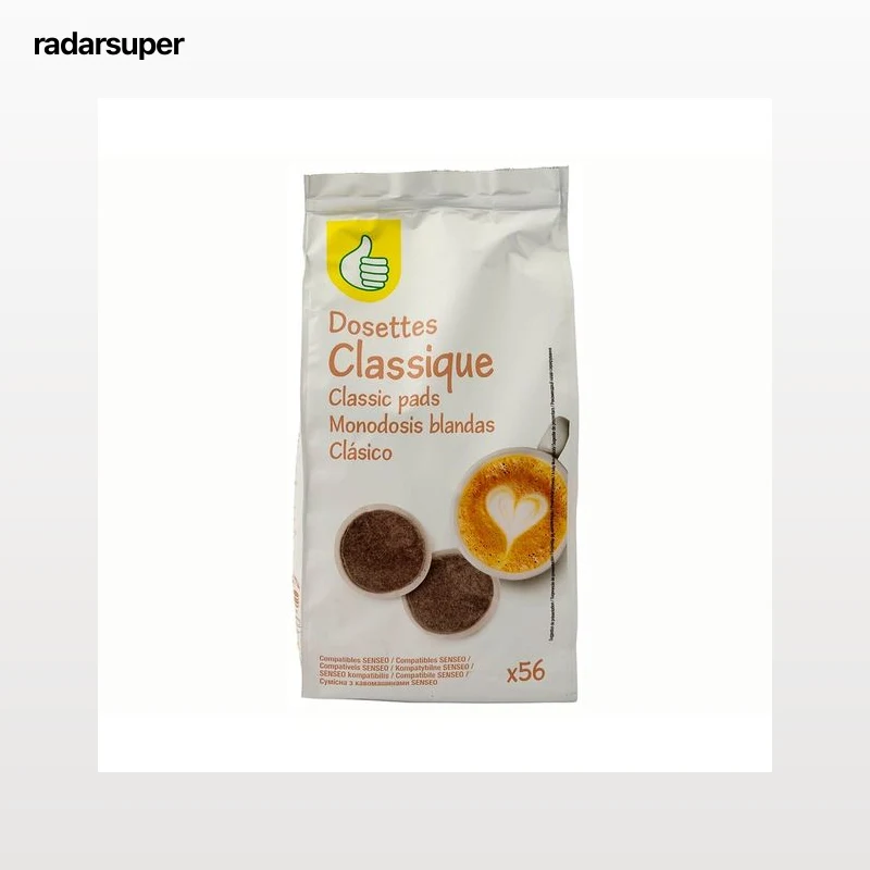 PRODUCTO ALCAMPO Monodosis de café clásico auchan