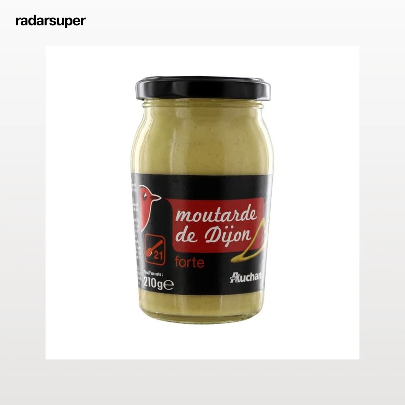 PRODUCTO ALCAMPO Mostaza de Dijon frasco de 210 g.