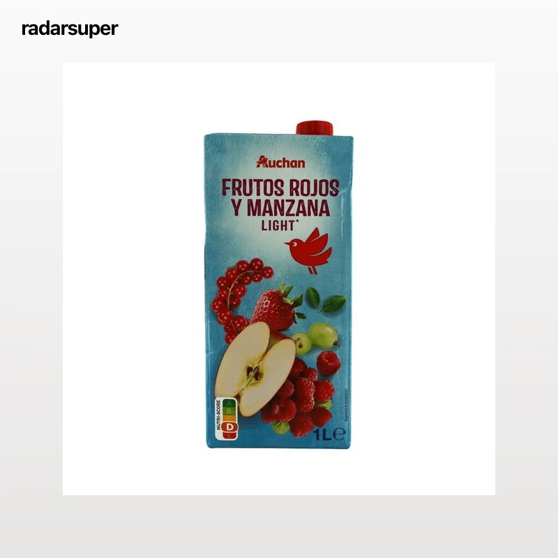 PRODUCTO ALCAMPO Néctar de frutos rojos y manzana light 1 l.