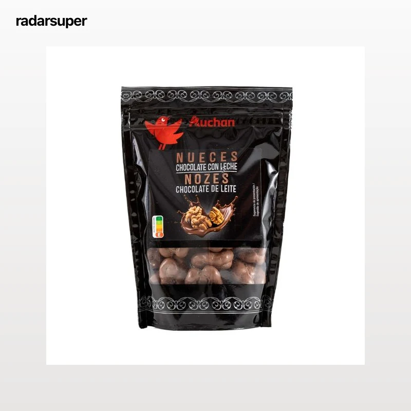 PRODUCTO ALCAMPO Nueces bañadas en chocolate con leche 150 g.