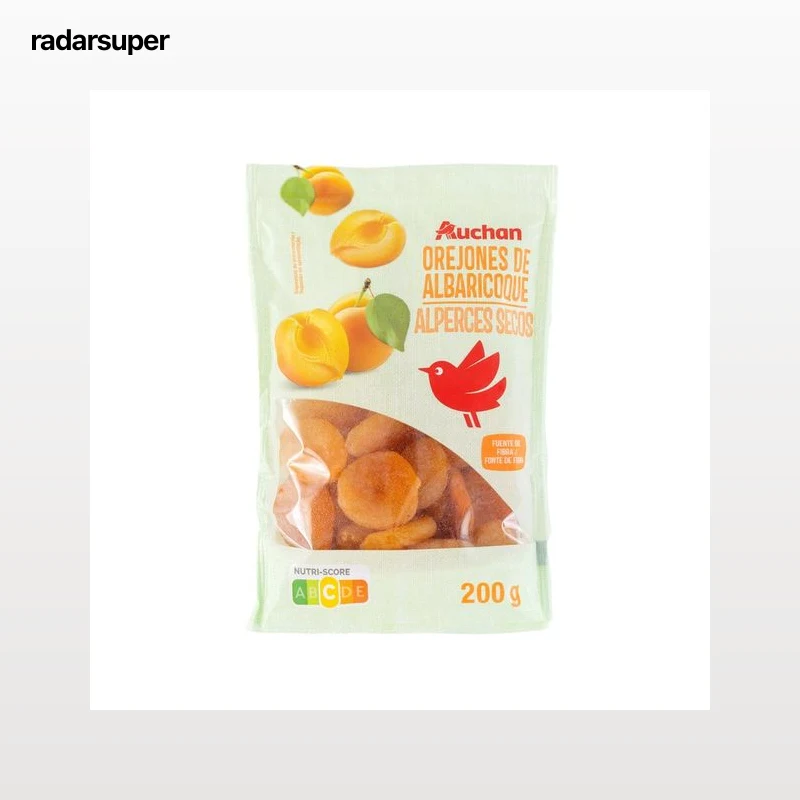 PRODUCTO ALCAMPO Orejones de albaricoque 250 g