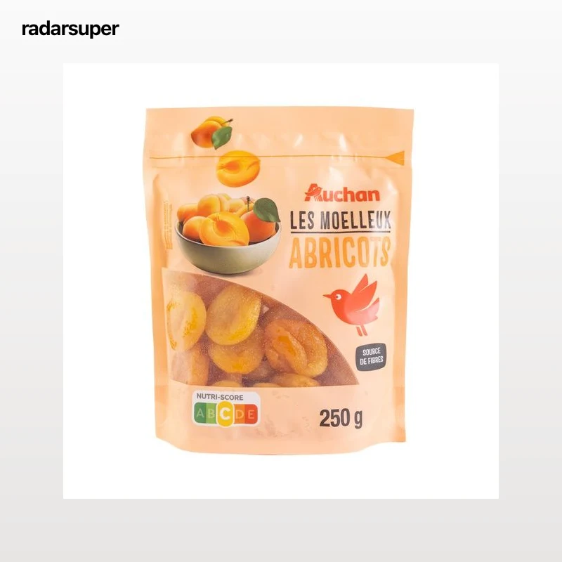 PRODUCTO ALCAMPO Orejones de albaricoque sin hueso 250 g.
