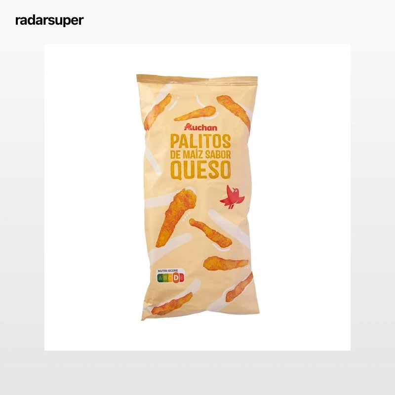 PRODUCTO ALCAMPO Palitos de maíz sabor a queso 100 g.