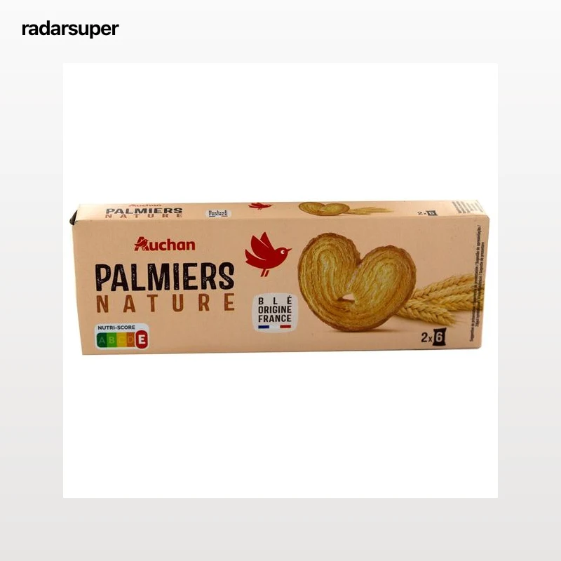 PRODUCTO ALCAMPO Palmeritas de hojaldre 100 g.