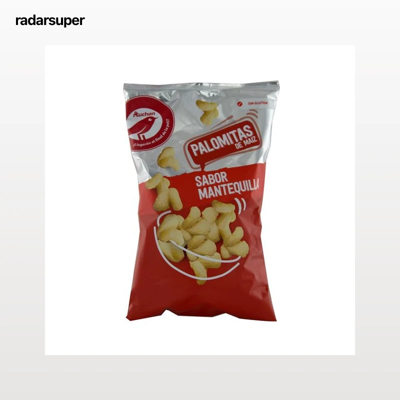 PRODUCTO ALCAMPO Palomitas de maíz sabor mantequilla 80 g.