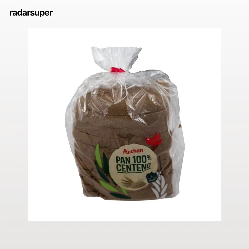 PRODUCTO ALCAMPO Pan de molde 100% centeno 450 g.