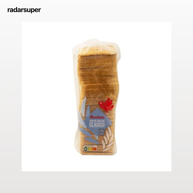 PRODUCTO ALCAMPO Pan de molde blanco con corteza 1000 g.