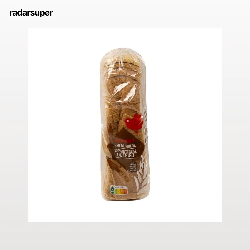 PRODUCTO ALCAMPO Pan de molde integral con corteza 600 g.