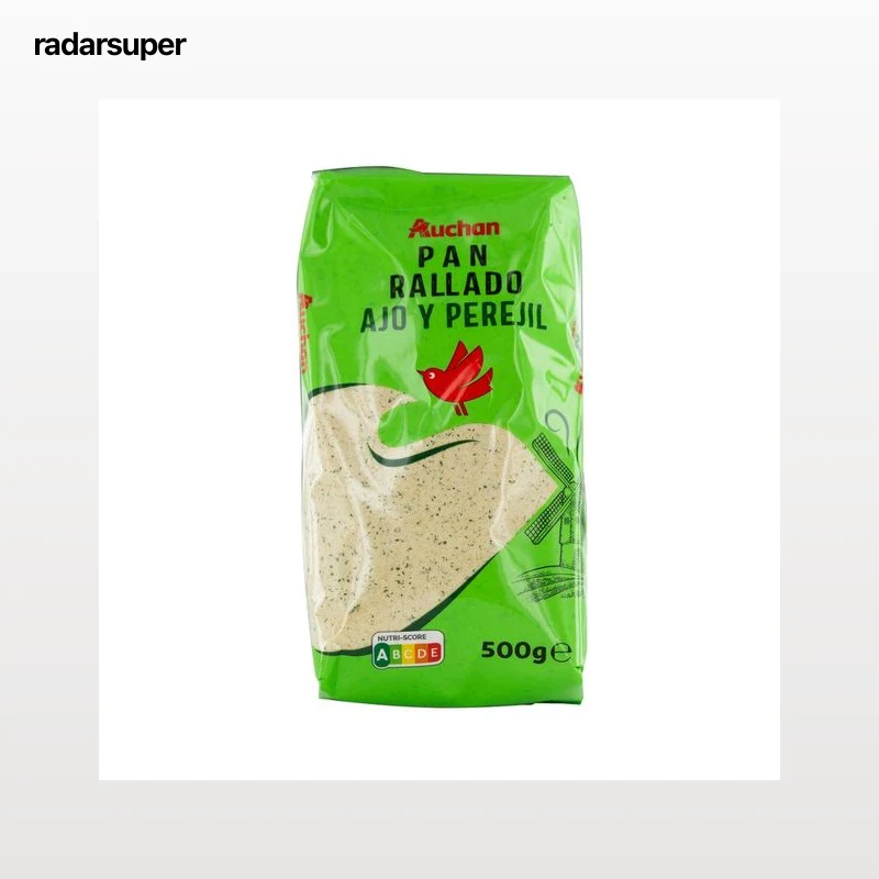 PRODUCTO ALCAMPO Pan rallado con ajo y perejil 500 g.