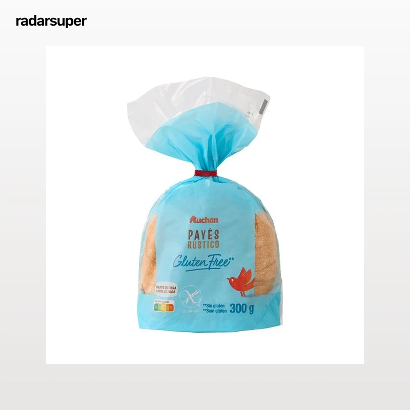 PRODUCTO ALCAMPO Pan rústico sin gluten 300 g.