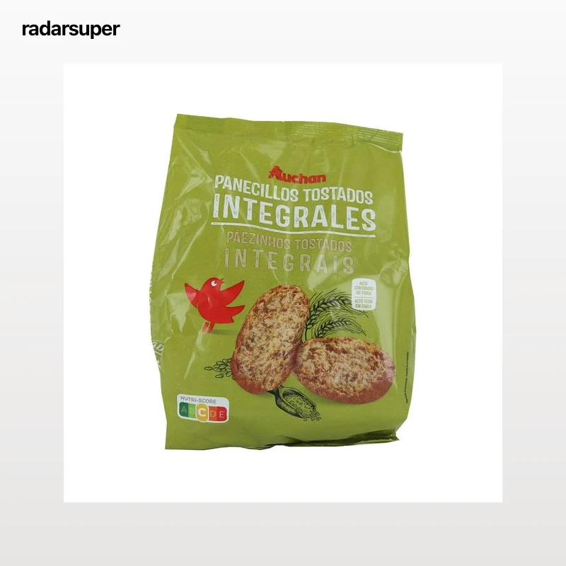 PRODUCTO ALCAMPO Panecillos tostados integrales 225 g.