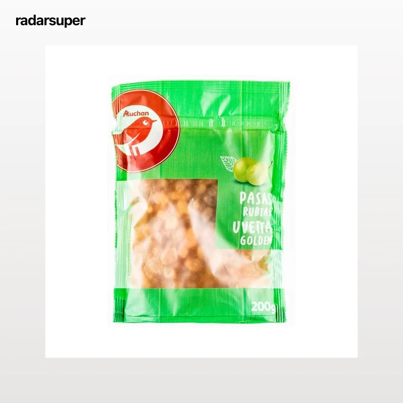 PRODUCTO ALCAMPO Pasas rubias 200 g.