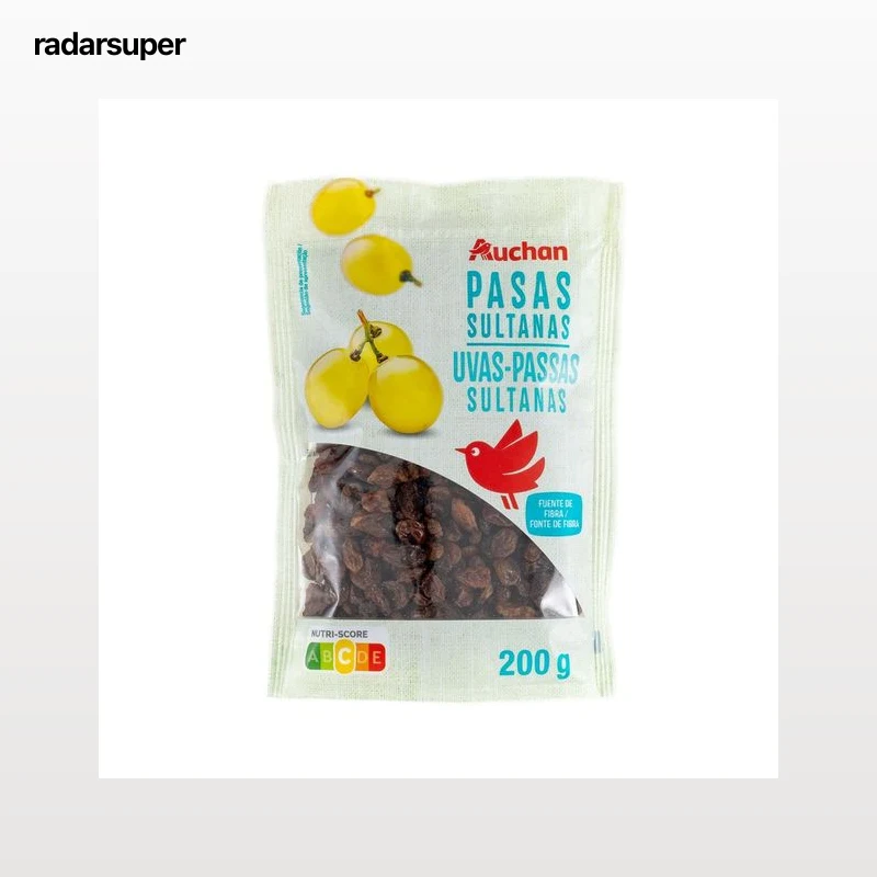 PRODUCTO ALCAMPO Pasas sultanas 200 g.