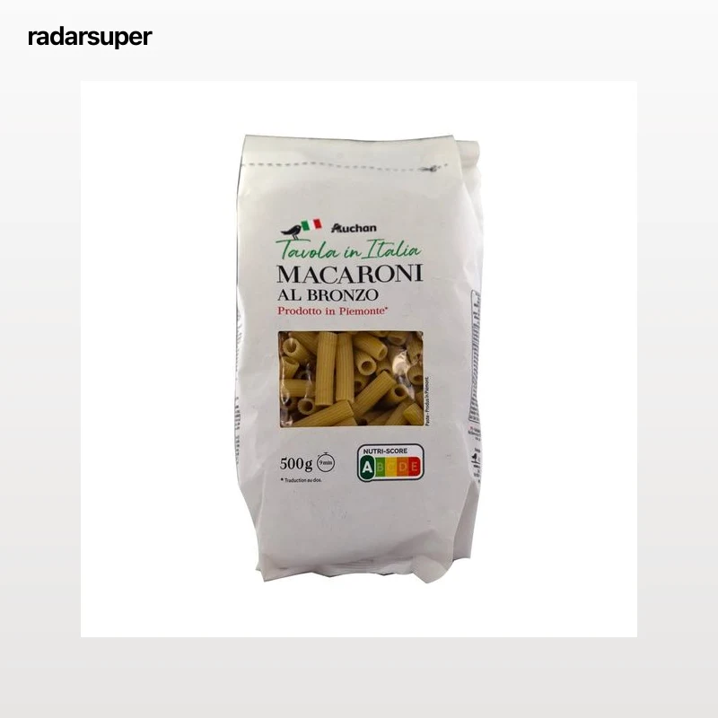 PRODUCTO ALCAMPO Pasta macarrón al bronzo Tavola in Italia 500 g.