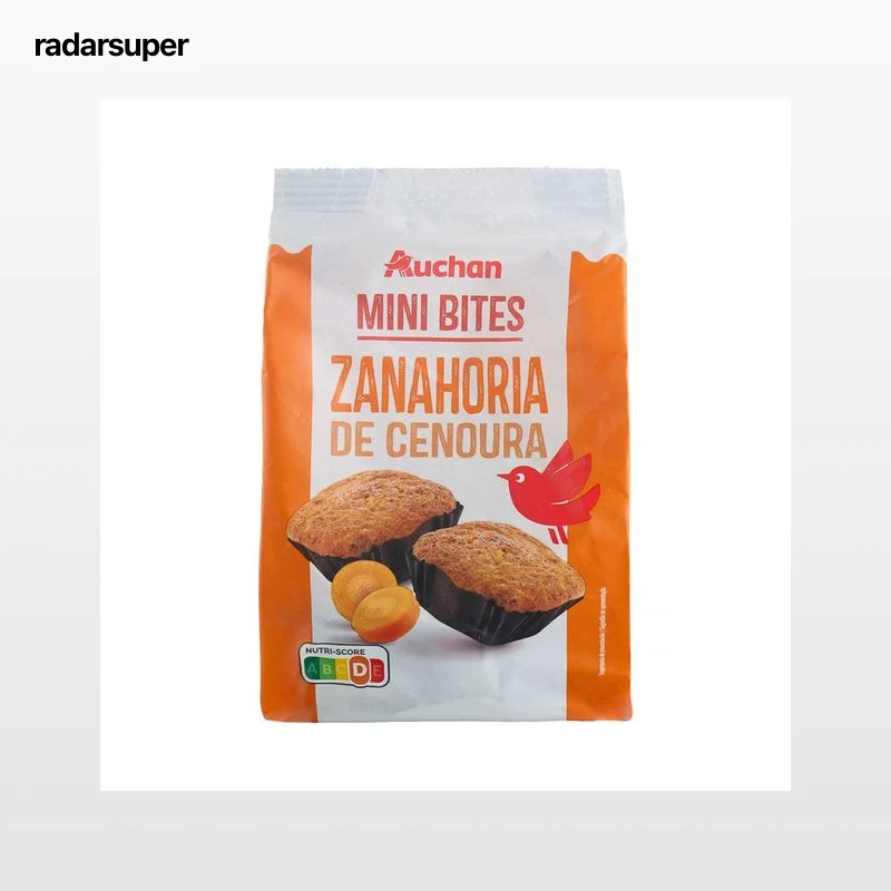 PRODUCTO ALCAMPO Pastelito con 10 % de zanahoria confitada 200 g.