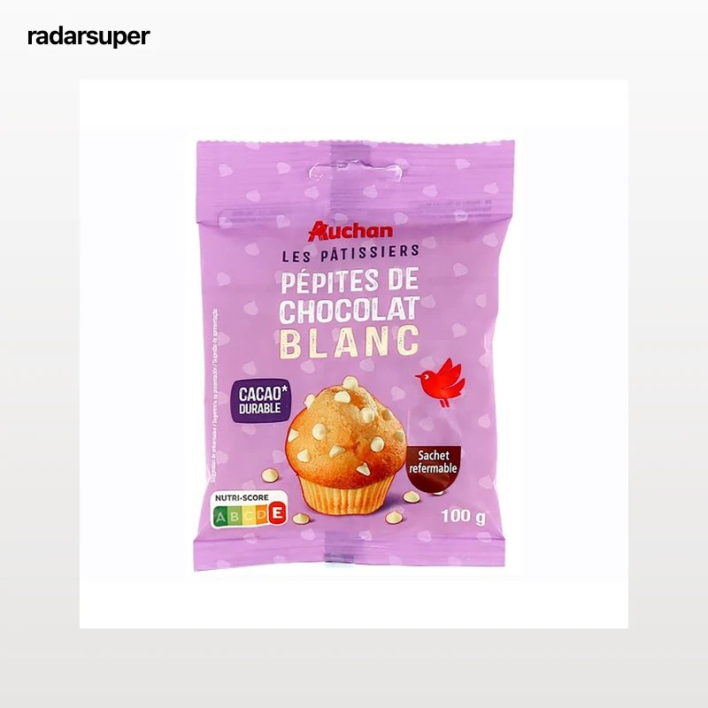 PRODUCTO ALCAMPO Pepitas de chocolate blanco 100 g.