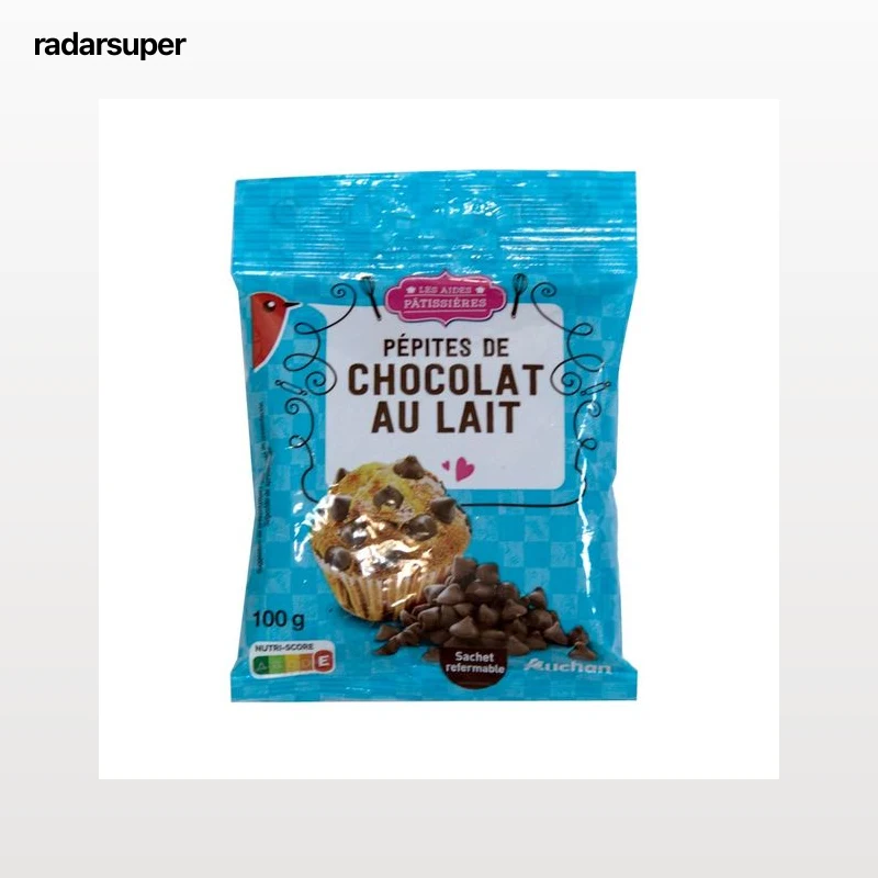 PRODUCTO ALCAMPO Pepitas de chocolate con leche 100 g.