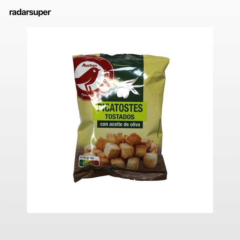 PRODUCTO ALCAMPO Picatostes tostados con aceite de oliva y sal 75 g.
