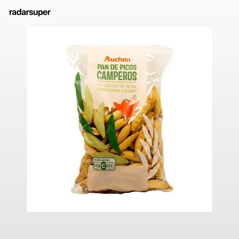 PRODUCTO ALCAMPO Picos camperos con aceite de oliva virgen extra y sésamo 250 g.