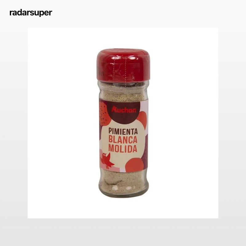 PRODUCTO ALCAMPO Pimienta blanca molida 48 g.