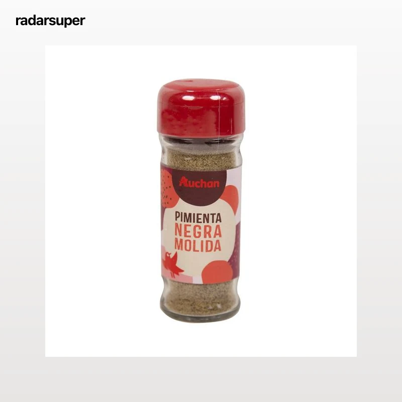 PRODUCTO ALCAMPO Pimienta negra molida 49 g.