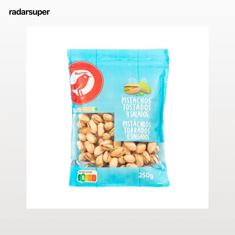 PRODUCTO ALCAMPO Pistachos tostados y salados 250 g.