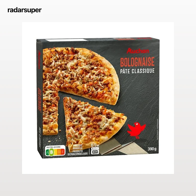 PRODUCTO ALCAMPO Pizza Boloñesa de masa clásica 390 g.