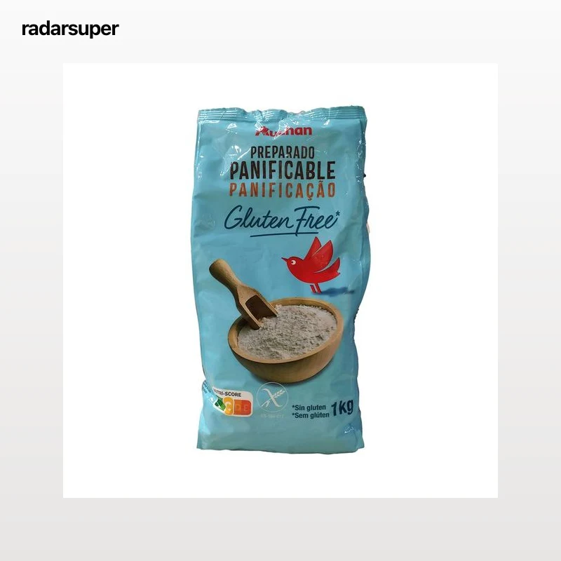 PRODUCTO ALCAMPO Preparado panificable sin gluten 1 kg.