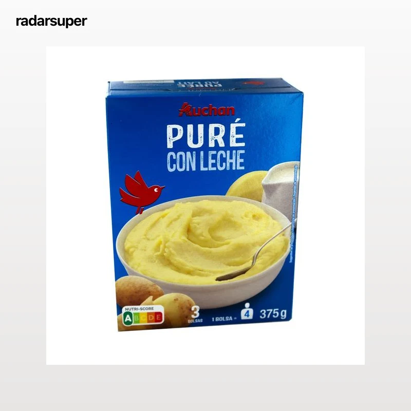 PRODUCTO ALCAMPO Puré de patatas con leche 375 g.