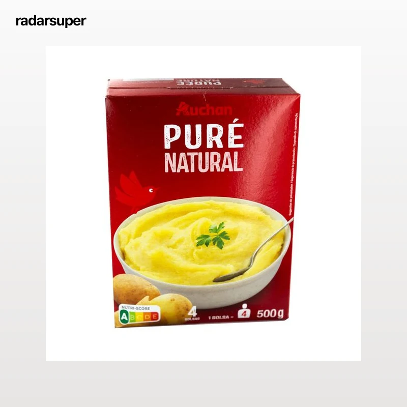 PRODUCTO ALCAMPO Puré de patatas natural 500 g.
