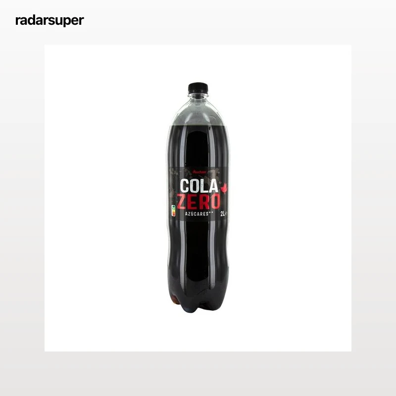 PRODUCTO ALCAMPO Refresco de cola Zero sin azúcar botella de 2 l.