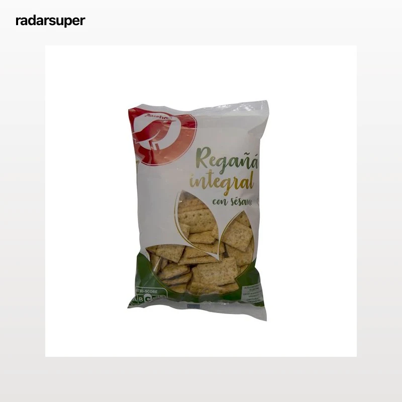 PRODUCTO ALCAMPO Regañas integrales con sésamo 150 g.
