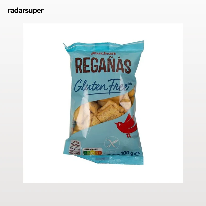 PRODUCTO ALCAMPO Regañás sin gluten 100 g.