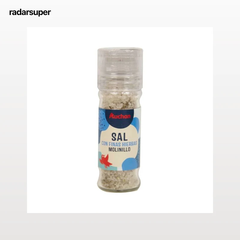PRODUCTO ALCAMPO Sal con finas hierbas molinillo 95 g.