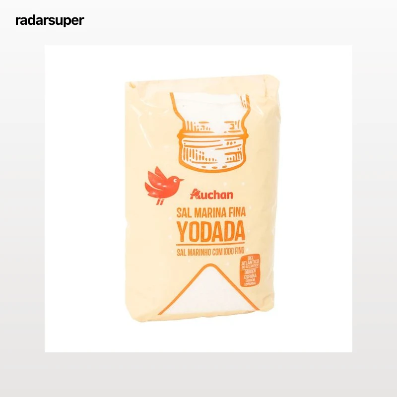 PRODUCTO ALCAMPO Sal yodada marina 1 kg.