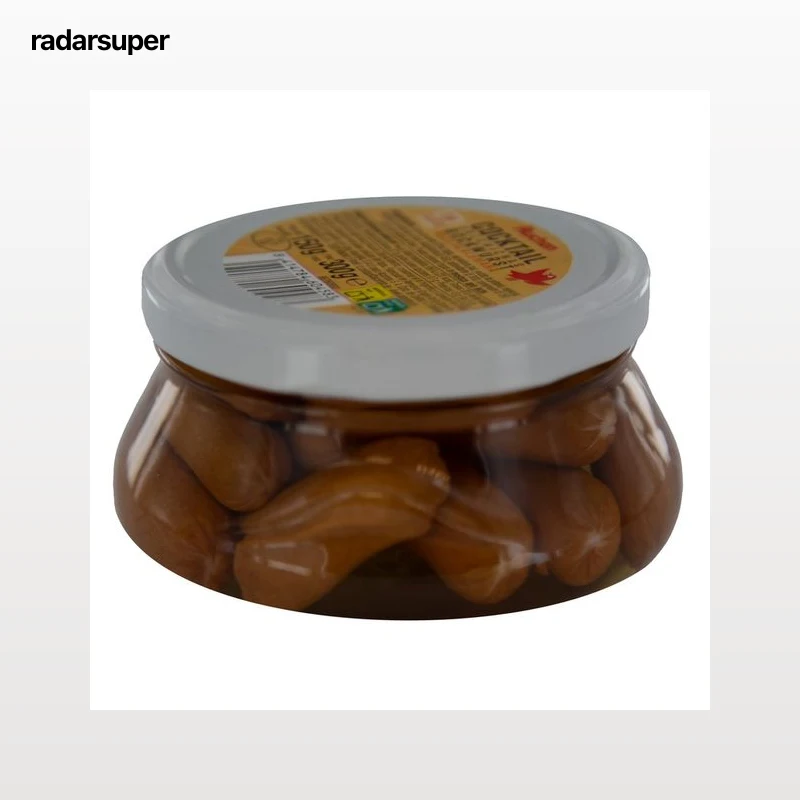 PRODUCTO ALCAMPO Salchichas Bockwurst cocktail PRODUCTO ALCAMPO frasco de 150 g.