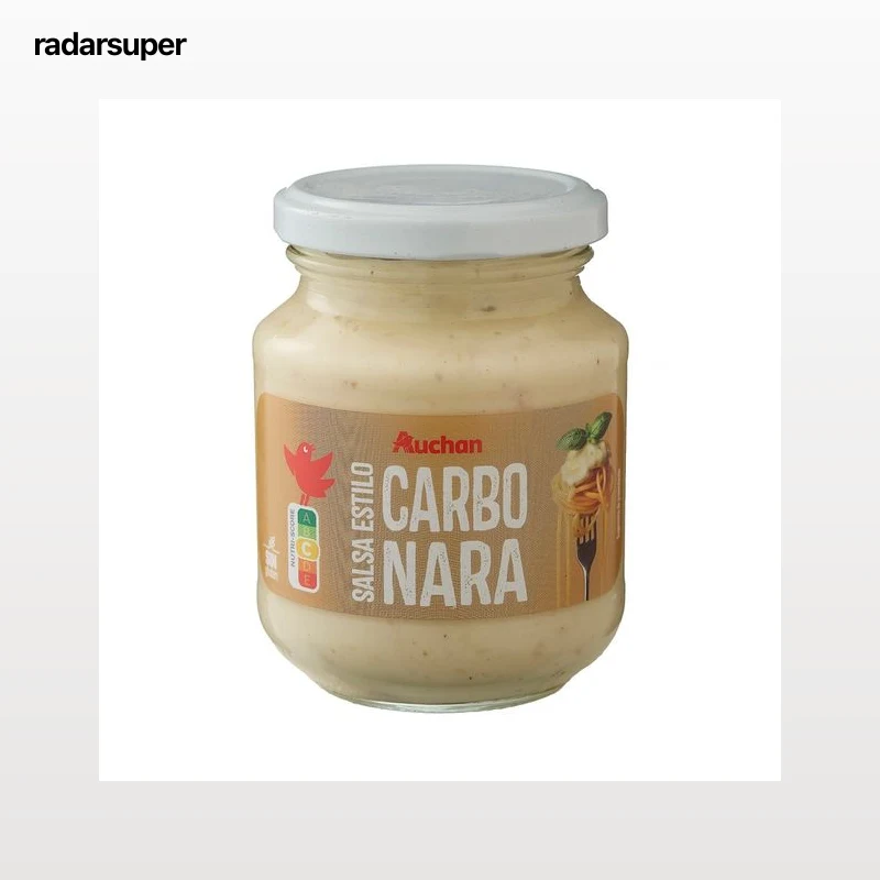 PRODUCTO ALCAMPO Salsa carbonara 350 g.