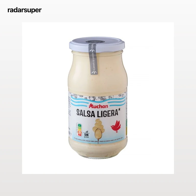 PRODUCTO ALCAMPO Salsa ligera frasco de 450 ml.