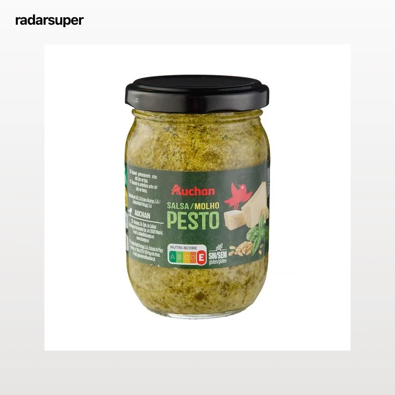 PRODUCTO ALCAMPO Salsa de pesto verde 185 g.