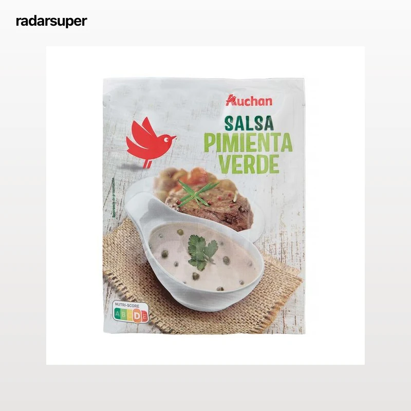 PRODUCTO ALCAMPO Salsa de pimienta verde 50 g.