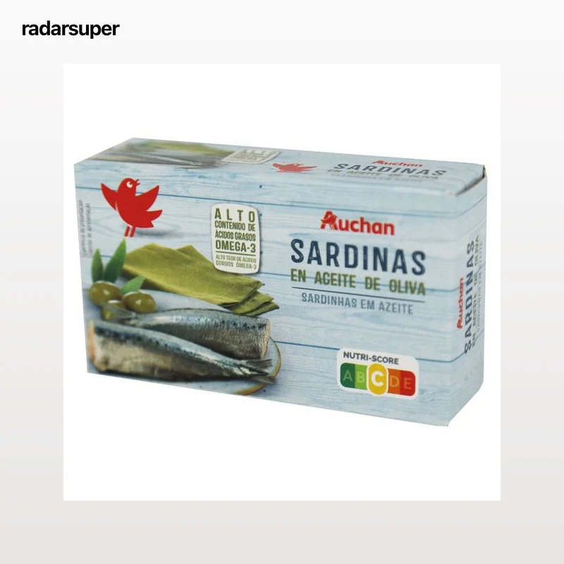 PRODUCTO ALCAMPO Sardinas en aceite de oliva 84 g.