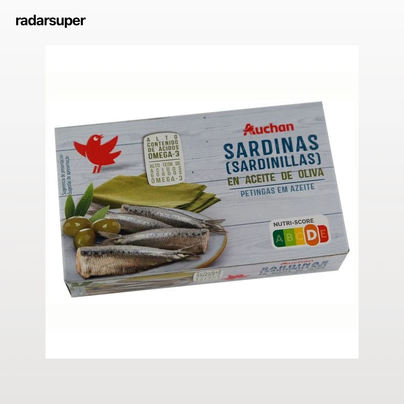 PRODUCTO ALCAMPO Sardinillas en aceite de oliva lata 65 g.