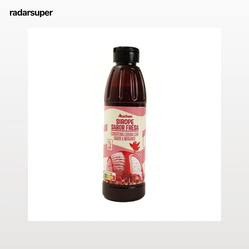 PRODUCTO ALCAMPO Sirope sabor fresa 300 gr.