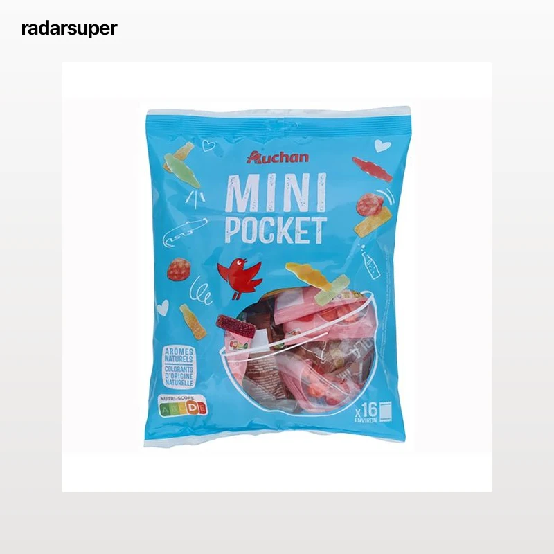 PRODUCTO ALCAMPO Surtido de gominolas en bolsitas individuales 16 x 25 g.