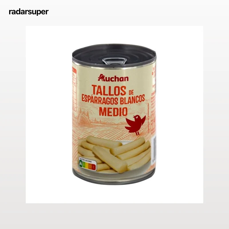 PRODUCTO ALCAMPO Tallos de espárragos blancos (medio) 250 g.