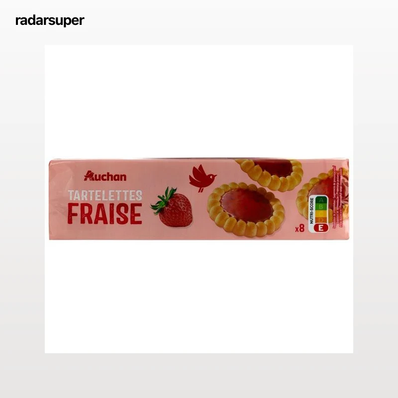 PRODUCTO ALCAMPO Tartaletas redondas con relleno de fresa 150 g.