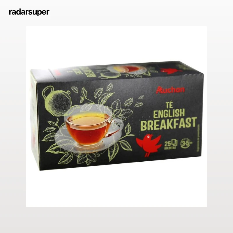 PRODUCTO ALCAMPO Té English Breakfast (Té Negro) 25 uds. 43,75 g.